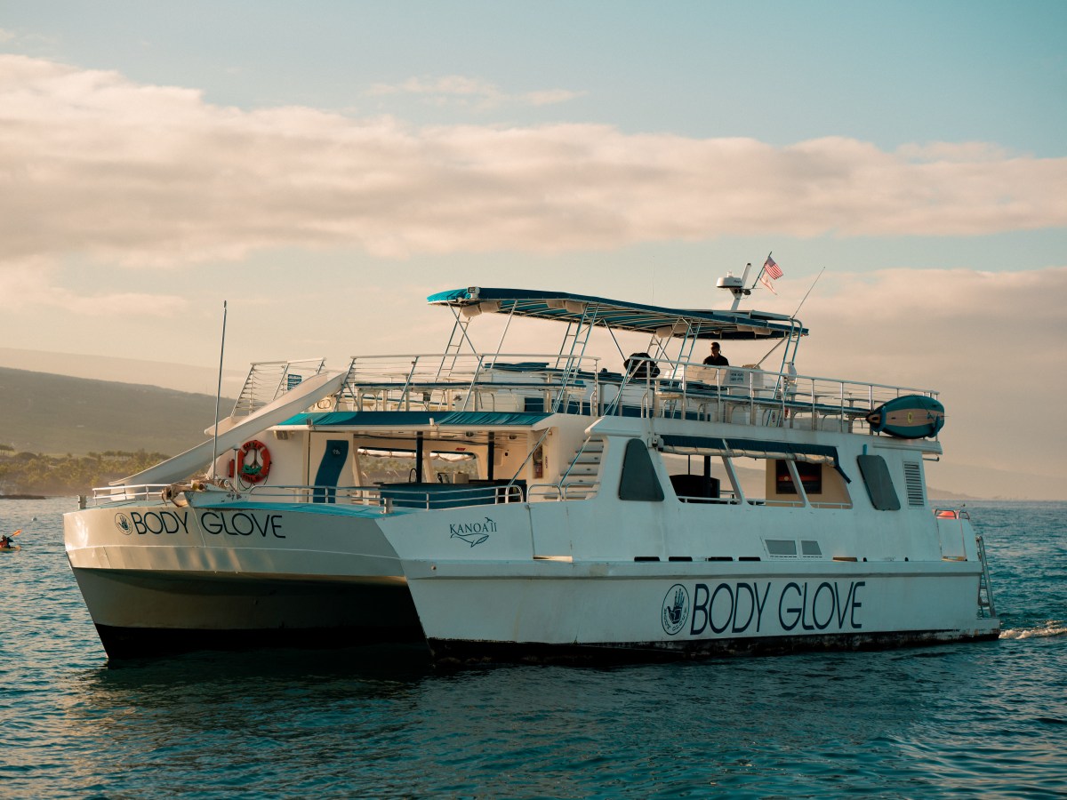 big island catamaran tour